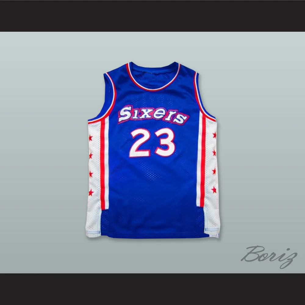 Joe Jellybean Bryant 23 Philadelphia Blue Basketball Jersey