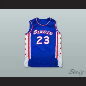 Joe Jellybean Bryant 23 Philadelphia Blue Basketball Jersey