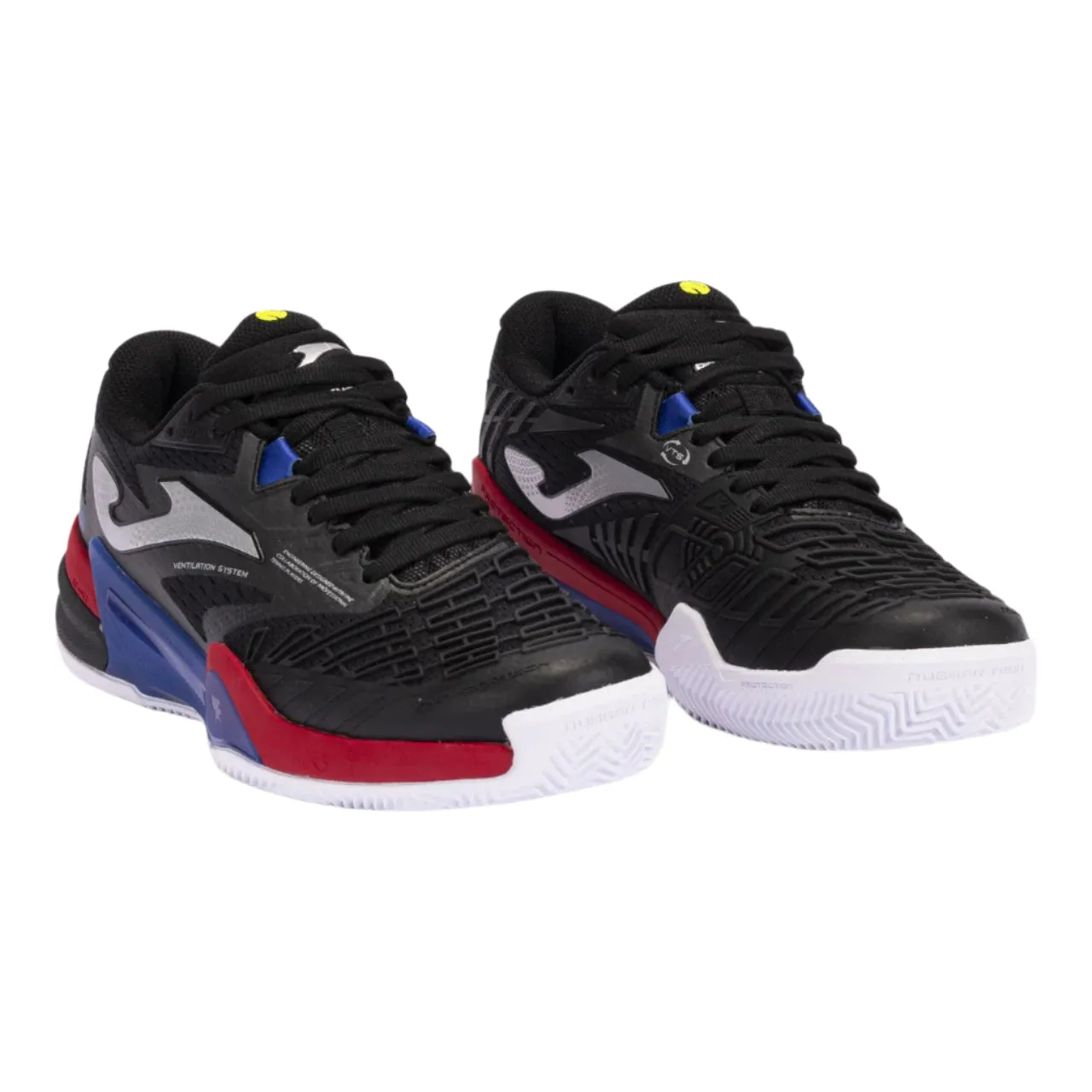 Joma T.Roland 2401 Men's Tennis Shoe - Black/Red