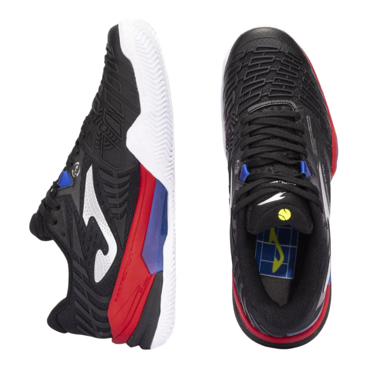 Joma T.Roland 2401 Men's Tennis Shoe - Black/Red