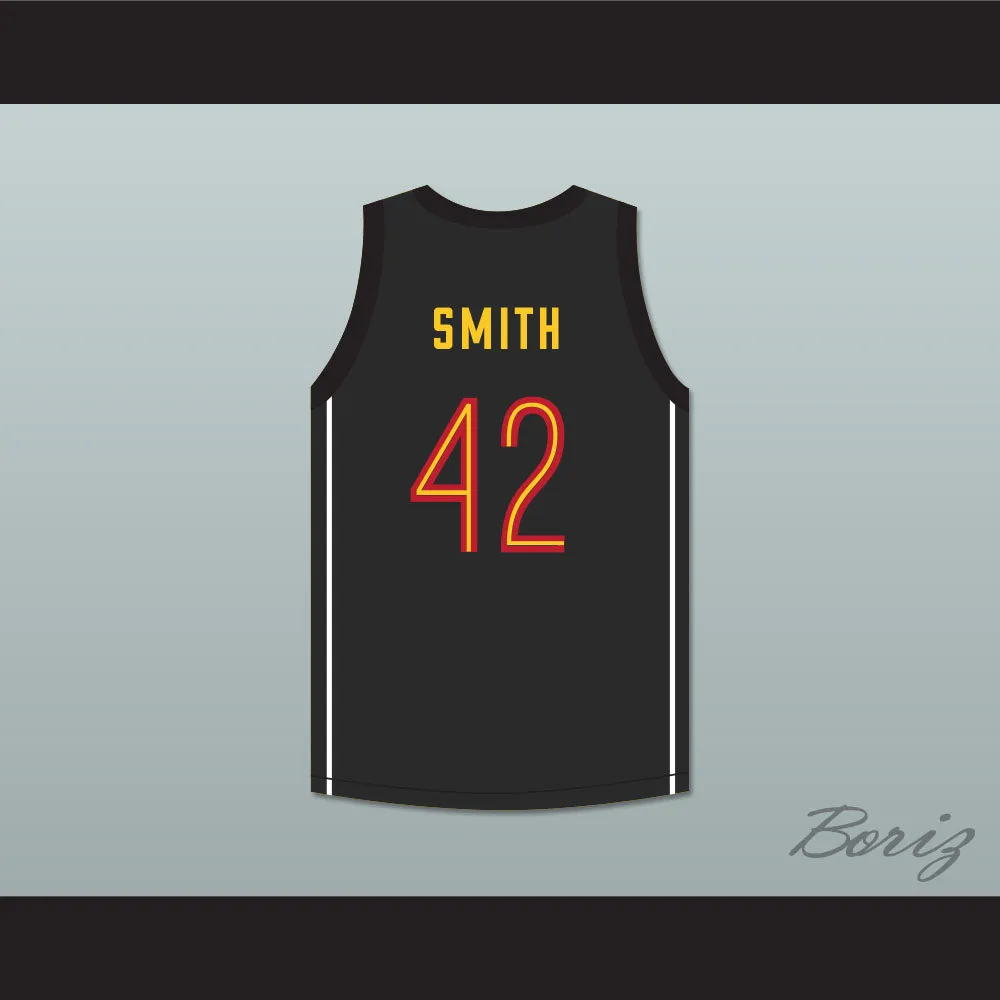 Josh Smith 42 Oak Hill Academy Black Basketball Jersey