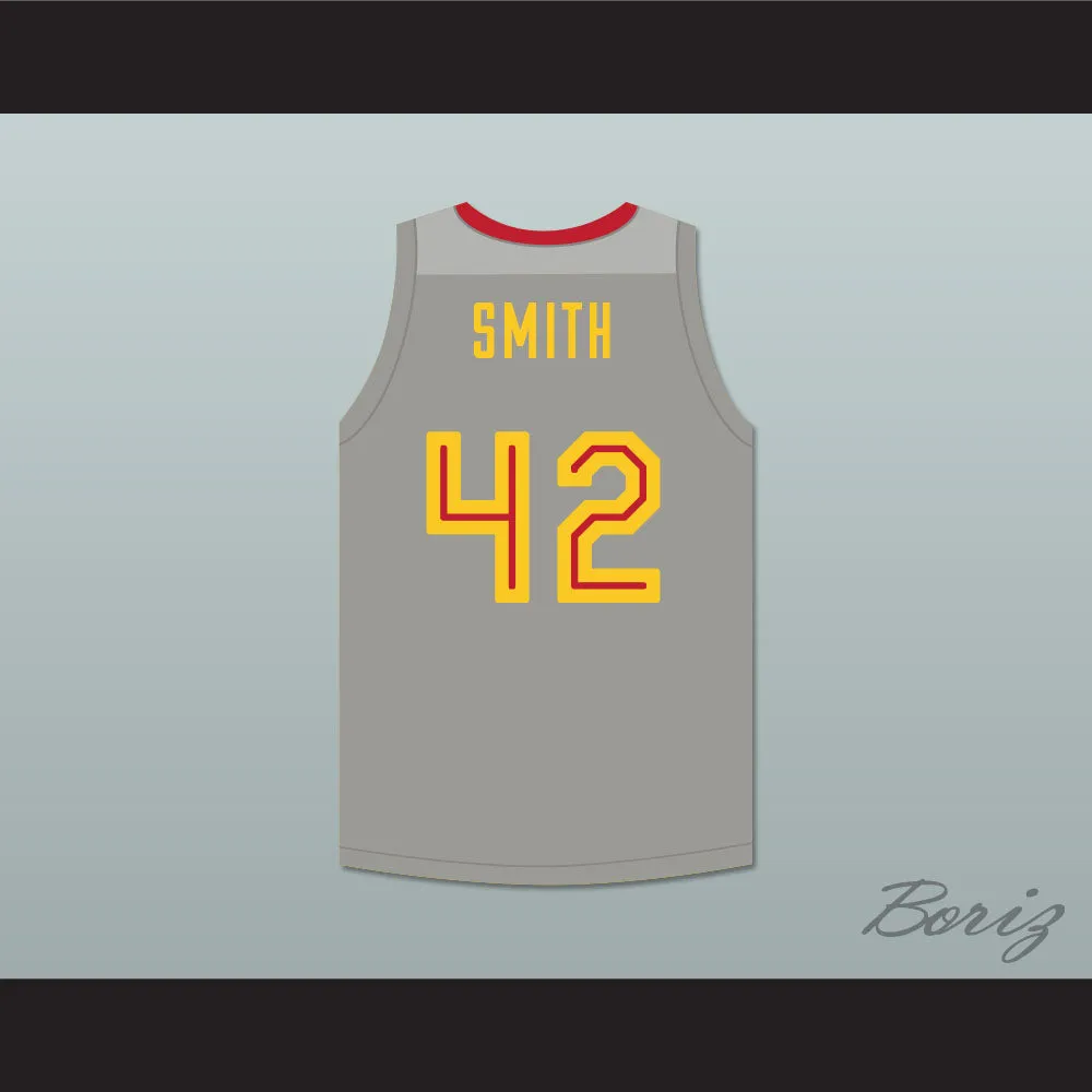 Josh Smith 42 Oak Hill Academy Gray Basketball Jersey