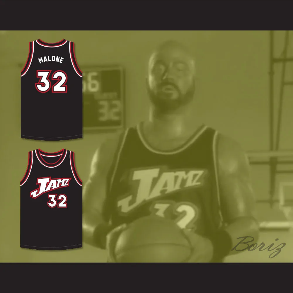 Karl Malone 32 Jamz Basketball Jersey The Man Show