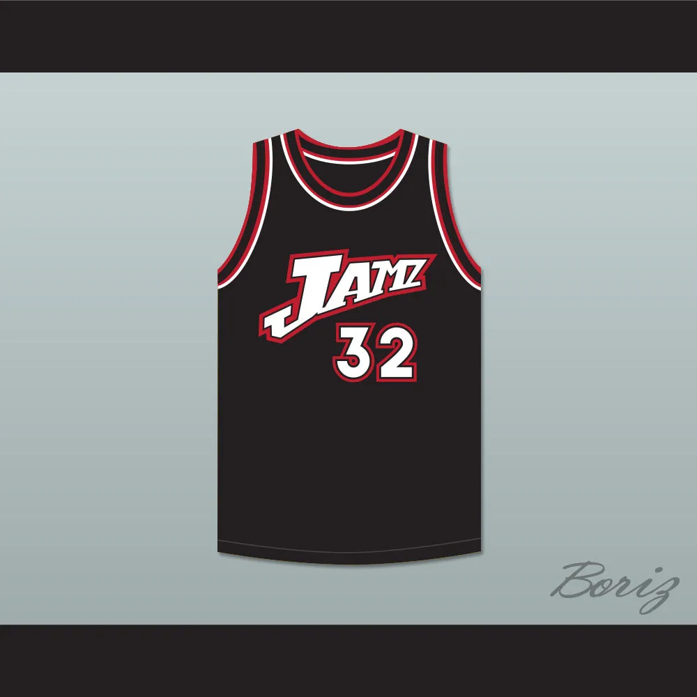 Karl Malone 32 Jamz Basketball Jersey The Man Show