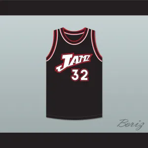 Karl Malone 32 Jamz Basketball Jersey The Man Show