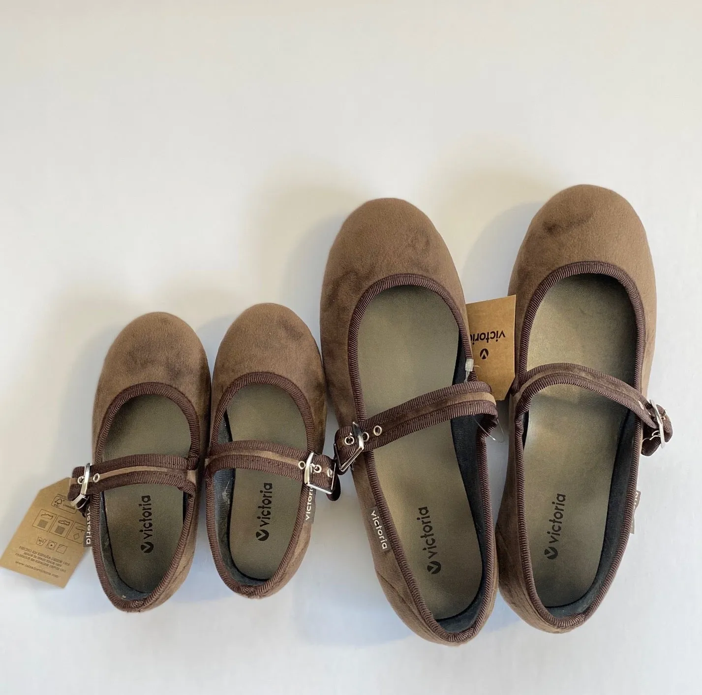 Kids Velvet Maryjane shoes (testa)