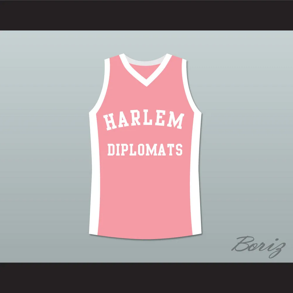 Killa Cam Harlem Diplomats Pink Basketball Jersey