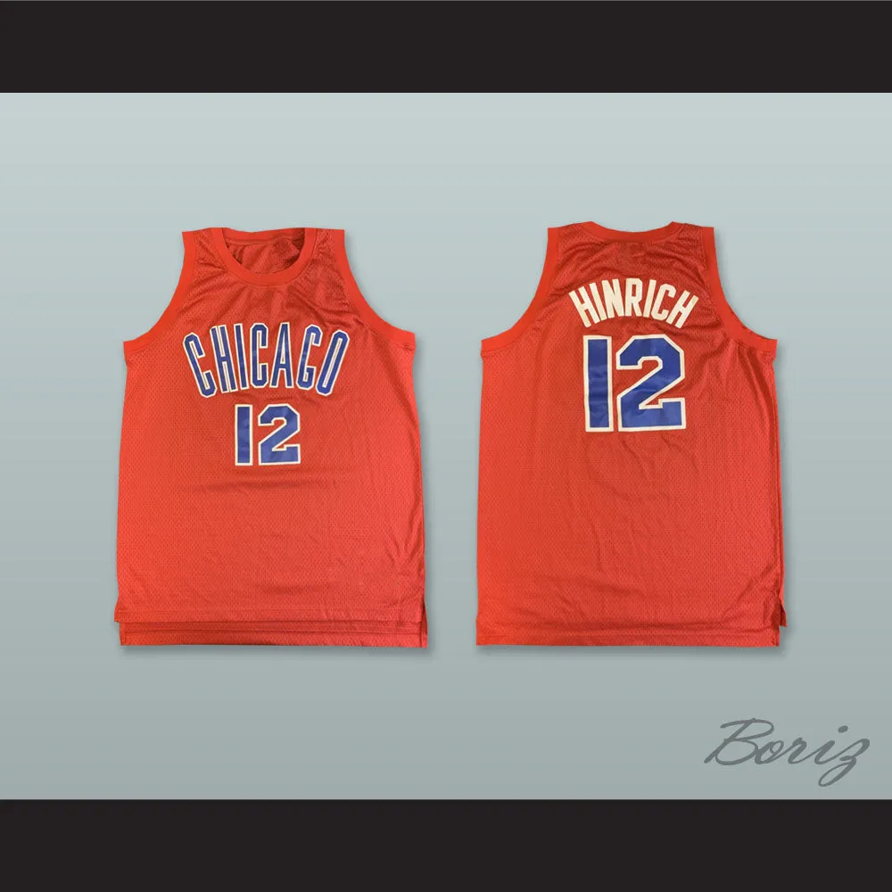 Kirk Hinrich 12 Chicago Stags Red Basketball Jersey