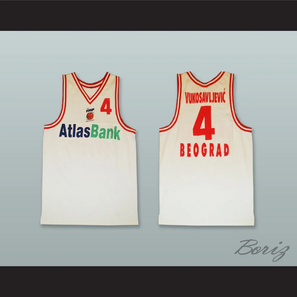 KK FMP Zeleznik Belgrade Serbia White Basketball Jersey