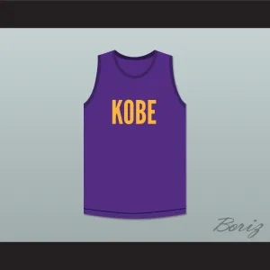 Kobe Bryant 8 Purple Basketball Jersey Kobe Bryant Expedia Skit MADtv