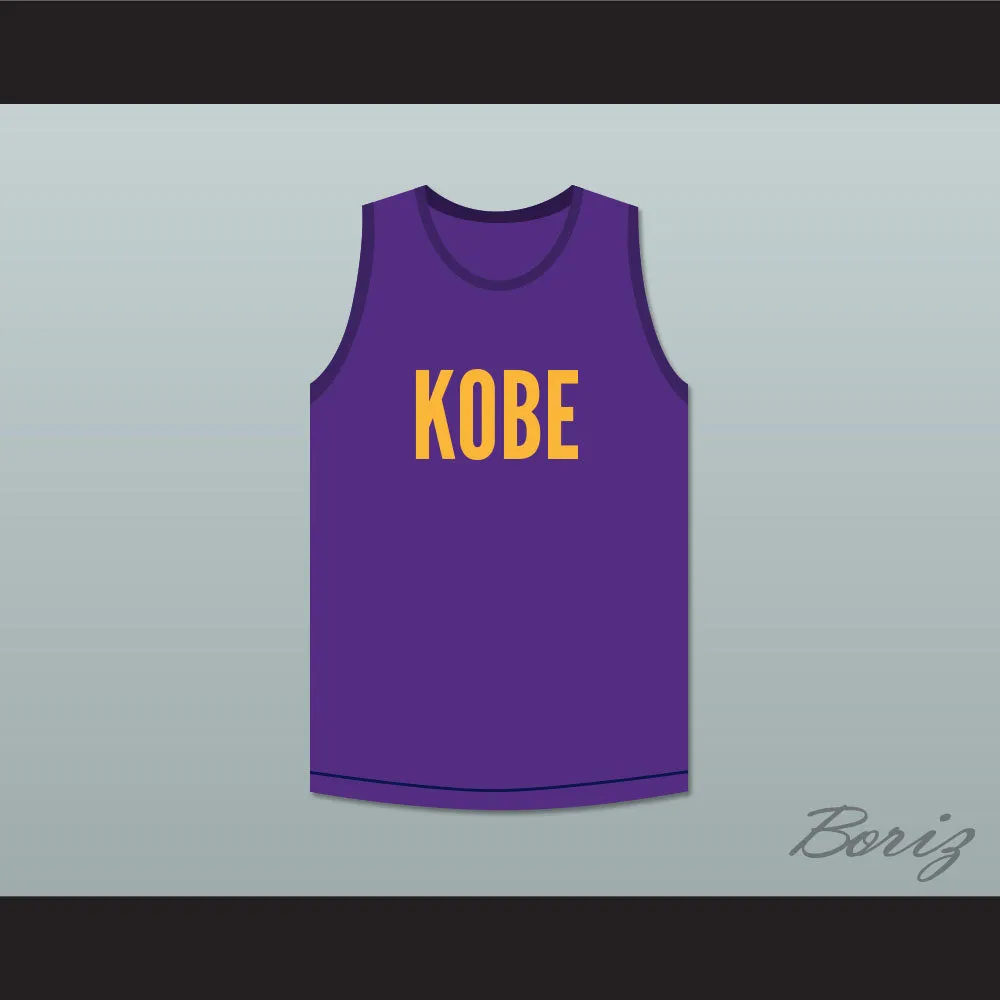 Kobe Bryant 8 Purple Basketball Jersey Kobe Bryant Expedia Skit MADtv