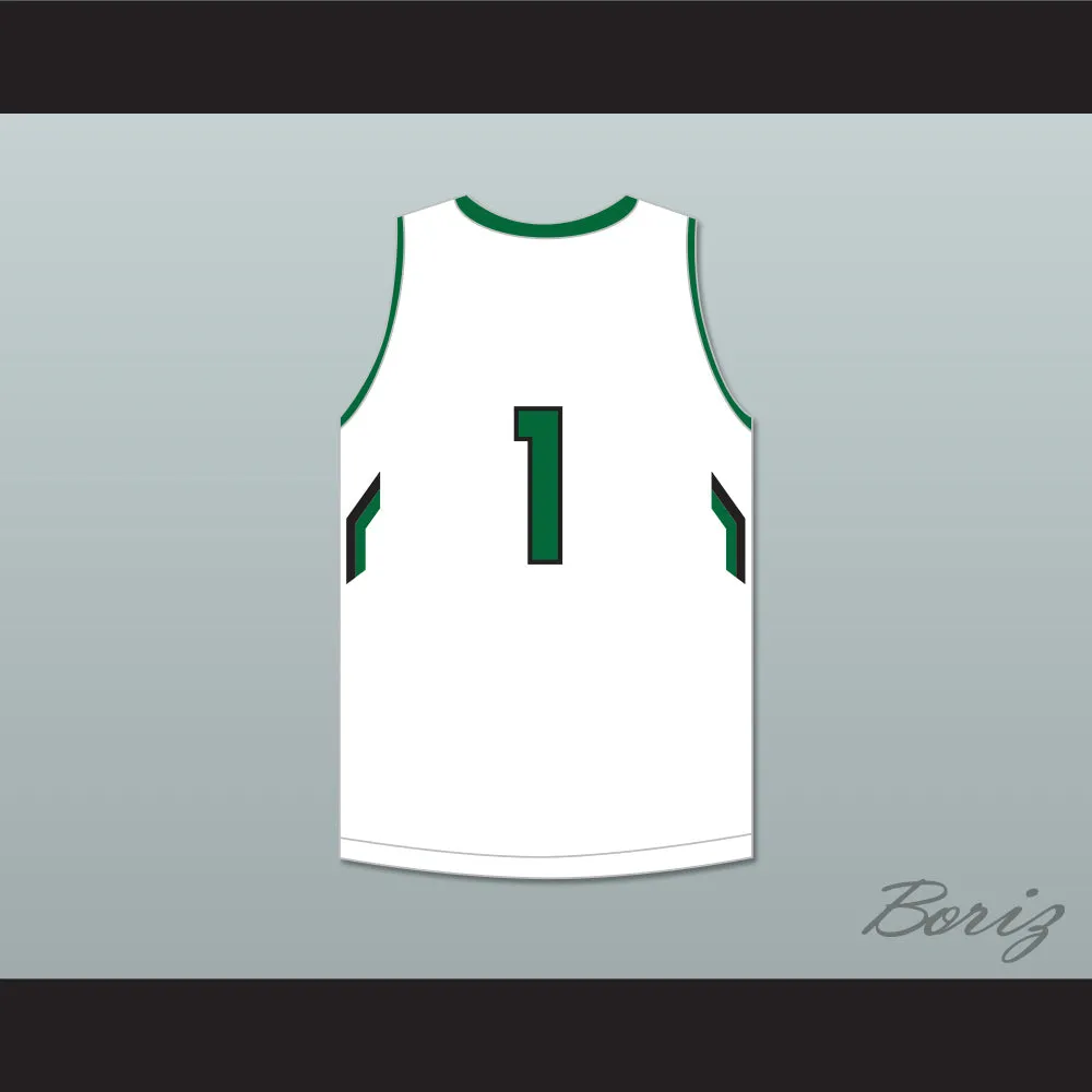 Kostas Antetokounmpo 1 Dominican High School Knights White Basketball Jersey 1