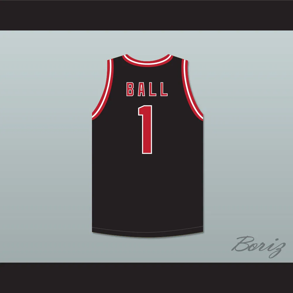 LaMelo Ball 1 Illawarra Hawks Black Basketball Jersey 2