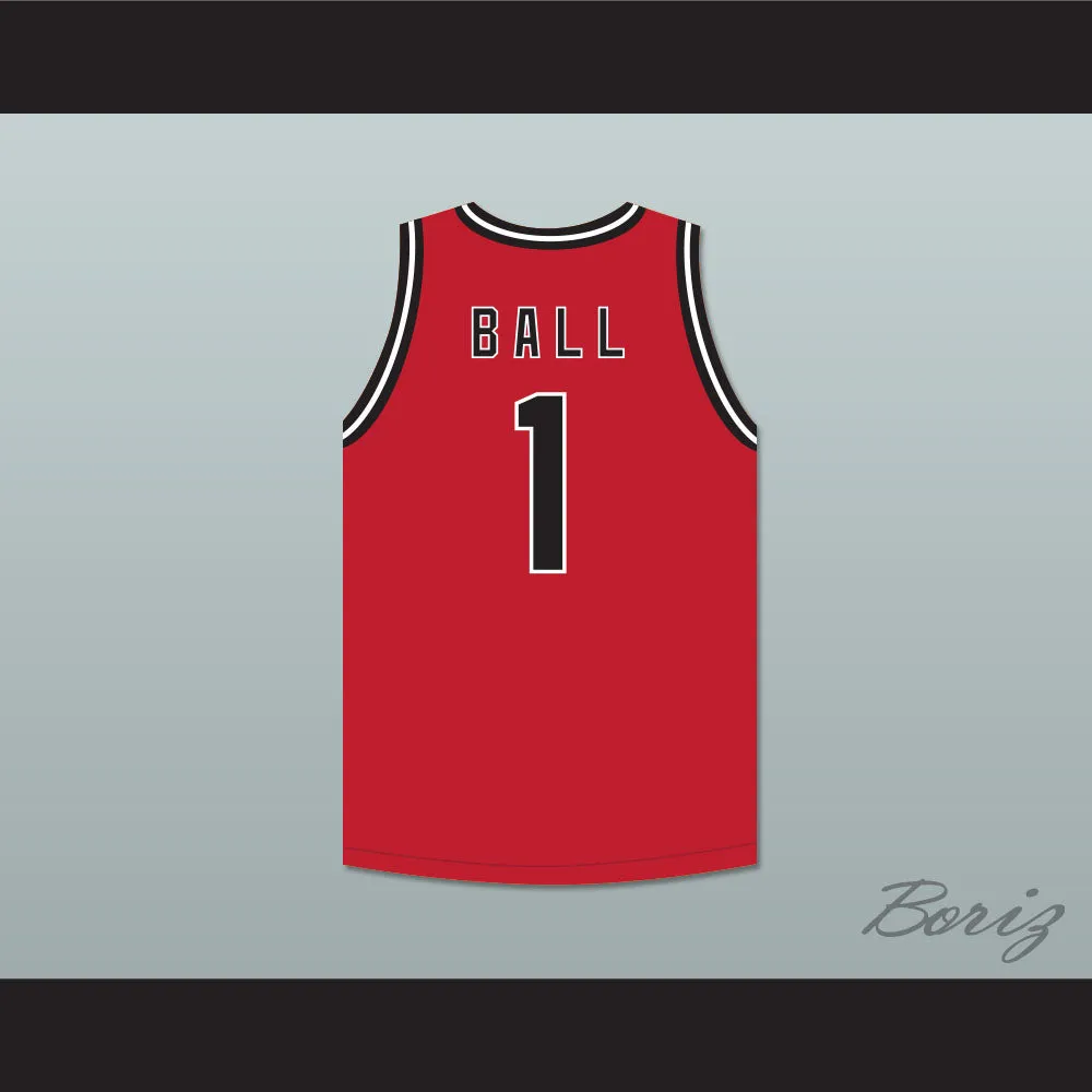 LaMelo Ball 1 Illawarra Hawks Red Basketball Jersey 1