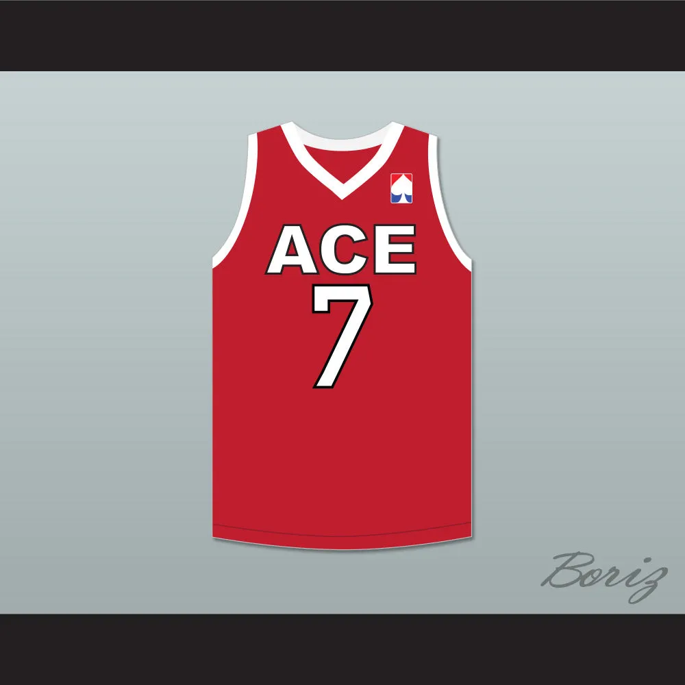 Landon 7 ACE Family Charity Red Basketball Jersey