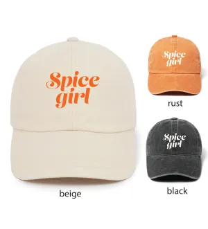 LCAP2967 -Pumpkin Spice Stone washed Baseball cap