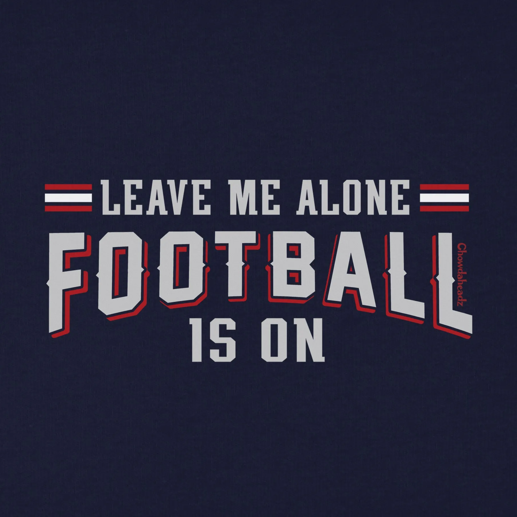 Leave Me Alone Football Is On Youth Hoodie