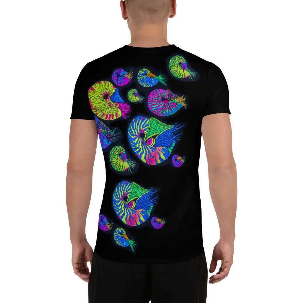 Life in the Abyss All-Over Print Men's Athletic T-shirt