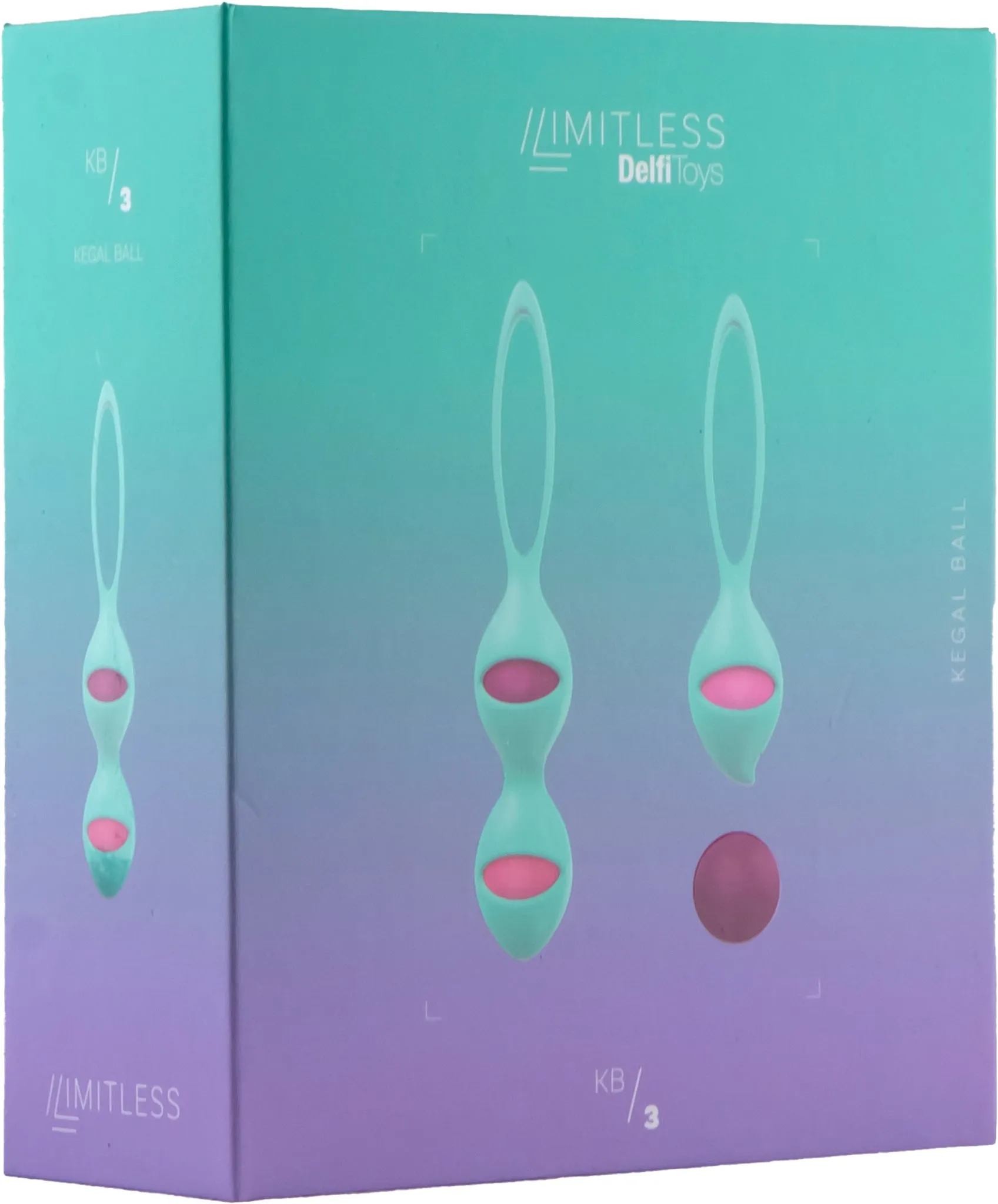 Limitless - KB2 - Vibrerende Vagina Balletjes Set - Zwart