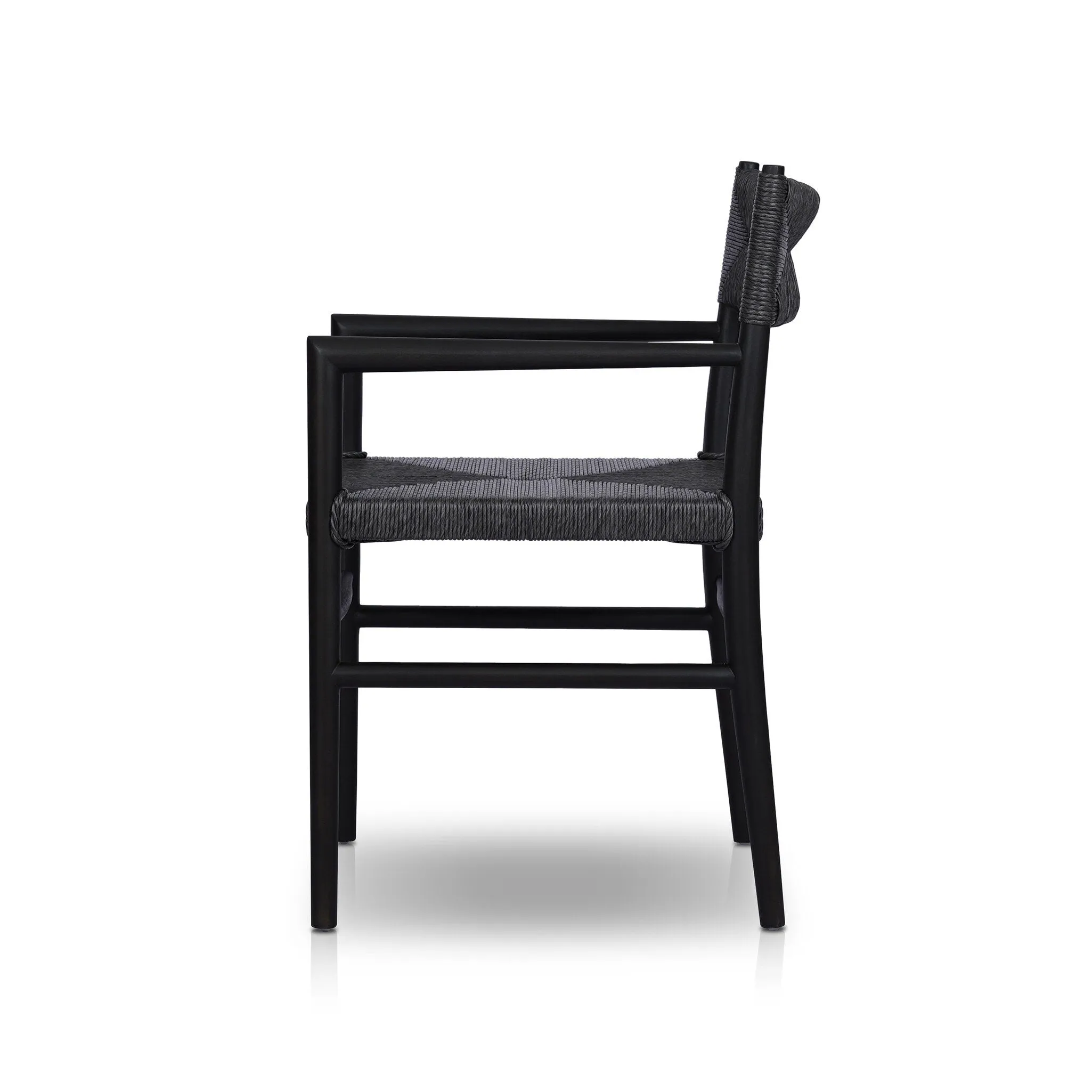 Lomas Outdoor Dining Armchair - Vintage Coal