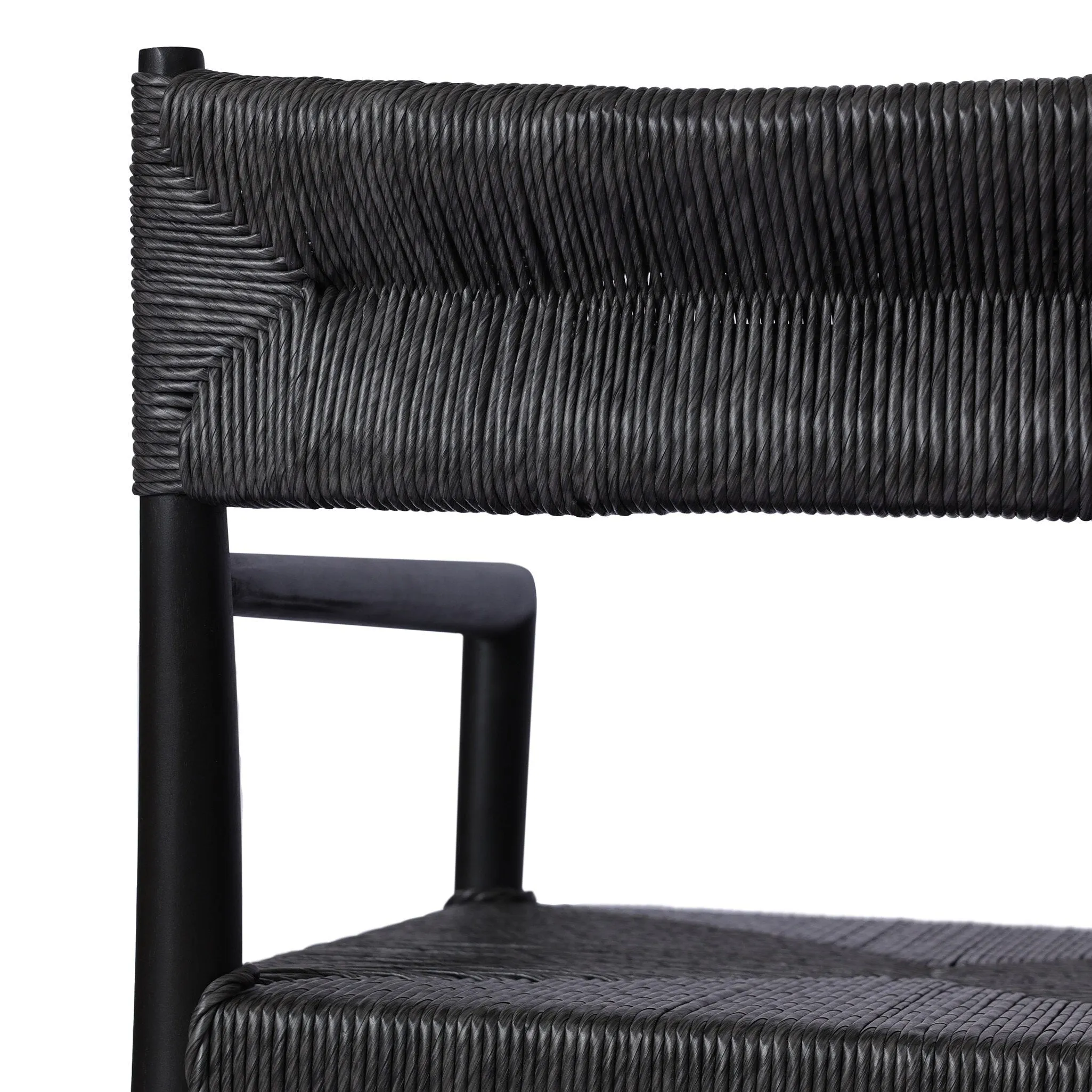 Lomas Outdoor Dining Armchair - Vintage Coal