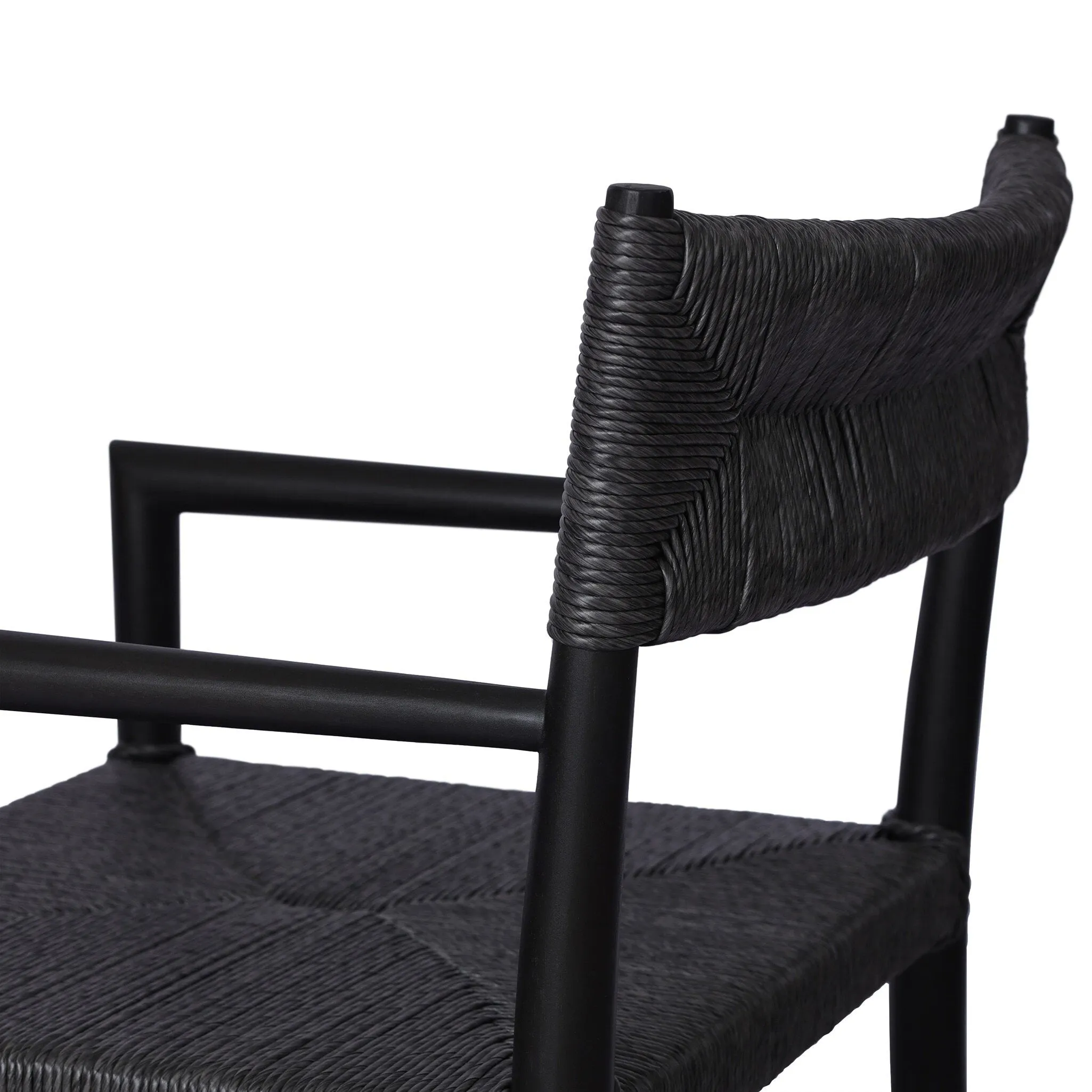 Lomas Outdoor Dining Armchair - Vintage Coal