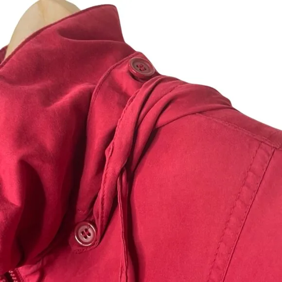 LONDON FOG | Red Zip Up Lightweight Jacket | Size M