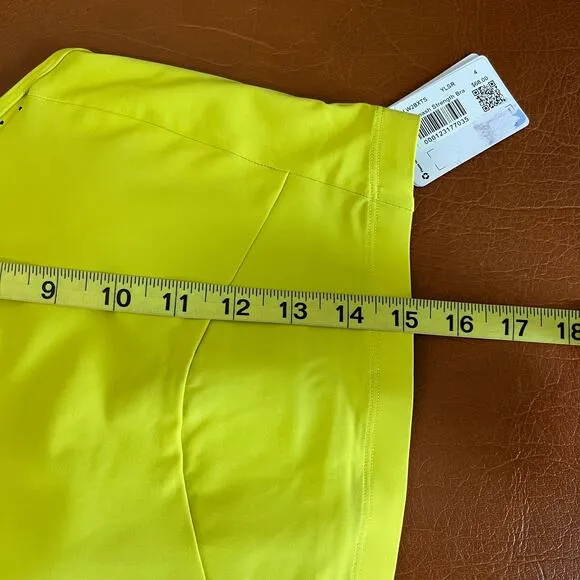 Lululemon NEW Unleash Strength Sports Bra B/C Cup Medium Support Size 4 Yellow