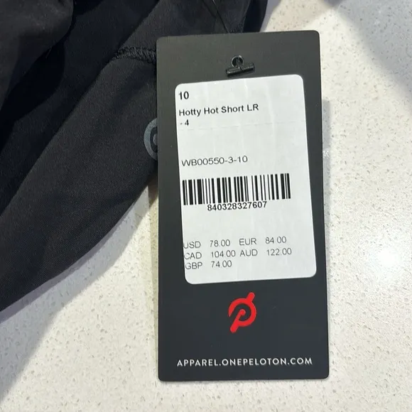 LULULEMON X PELOTON Hotty Hot Short LR
