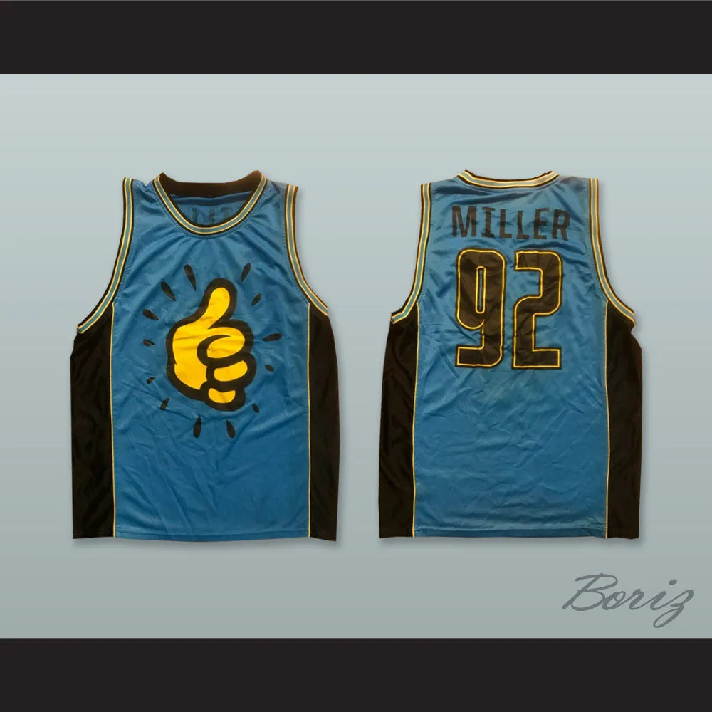 Mac Miller 92 Teal Basketball Jersey