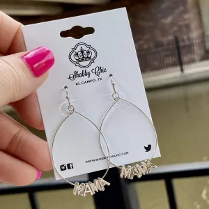 Mama Earrings  - Silver