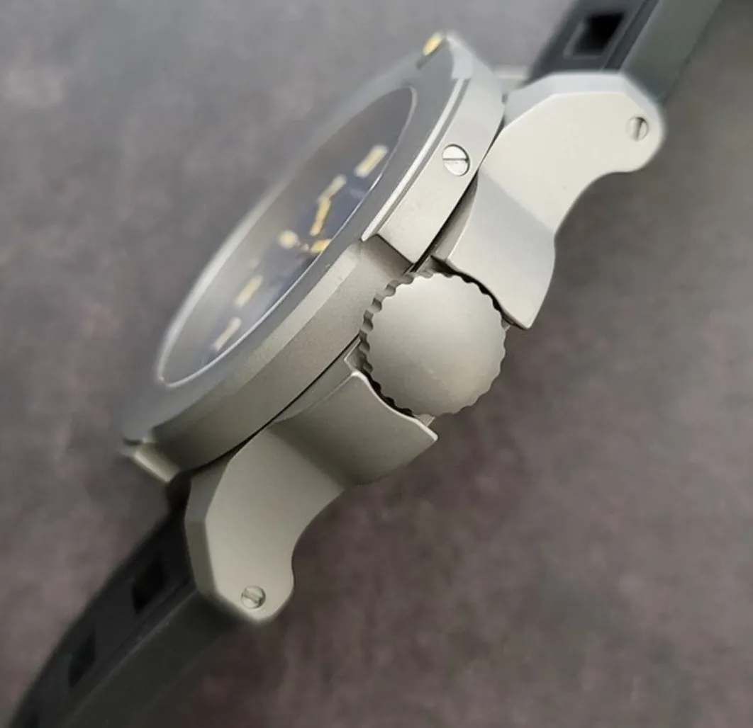 Maranez Bangla 47 titanium automatic watch  black California