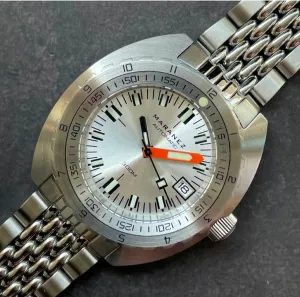 Maranez Samui Steel Automatic Watch Silver