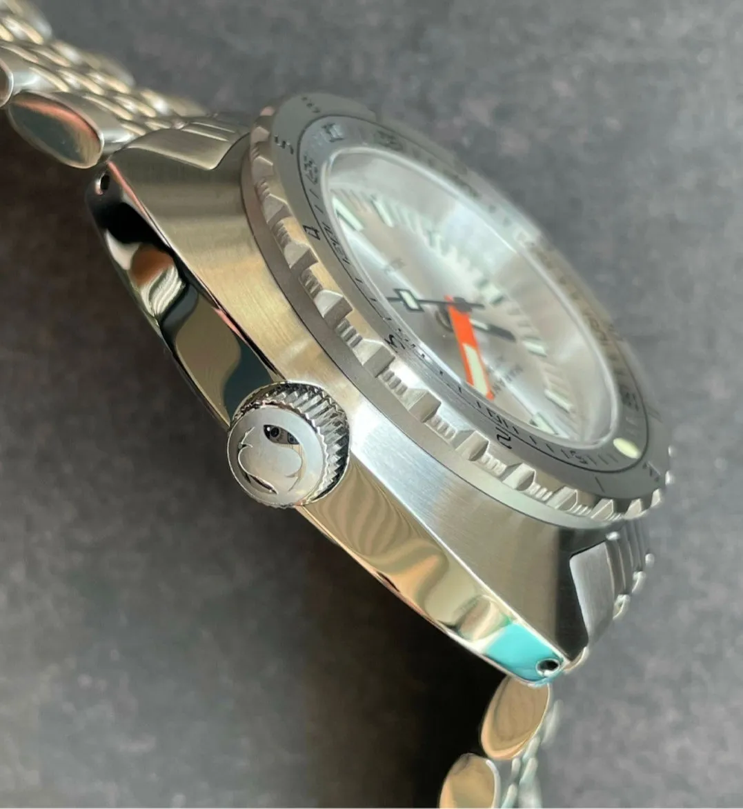 Maranez Samui Steel Automatic Watch Silver
