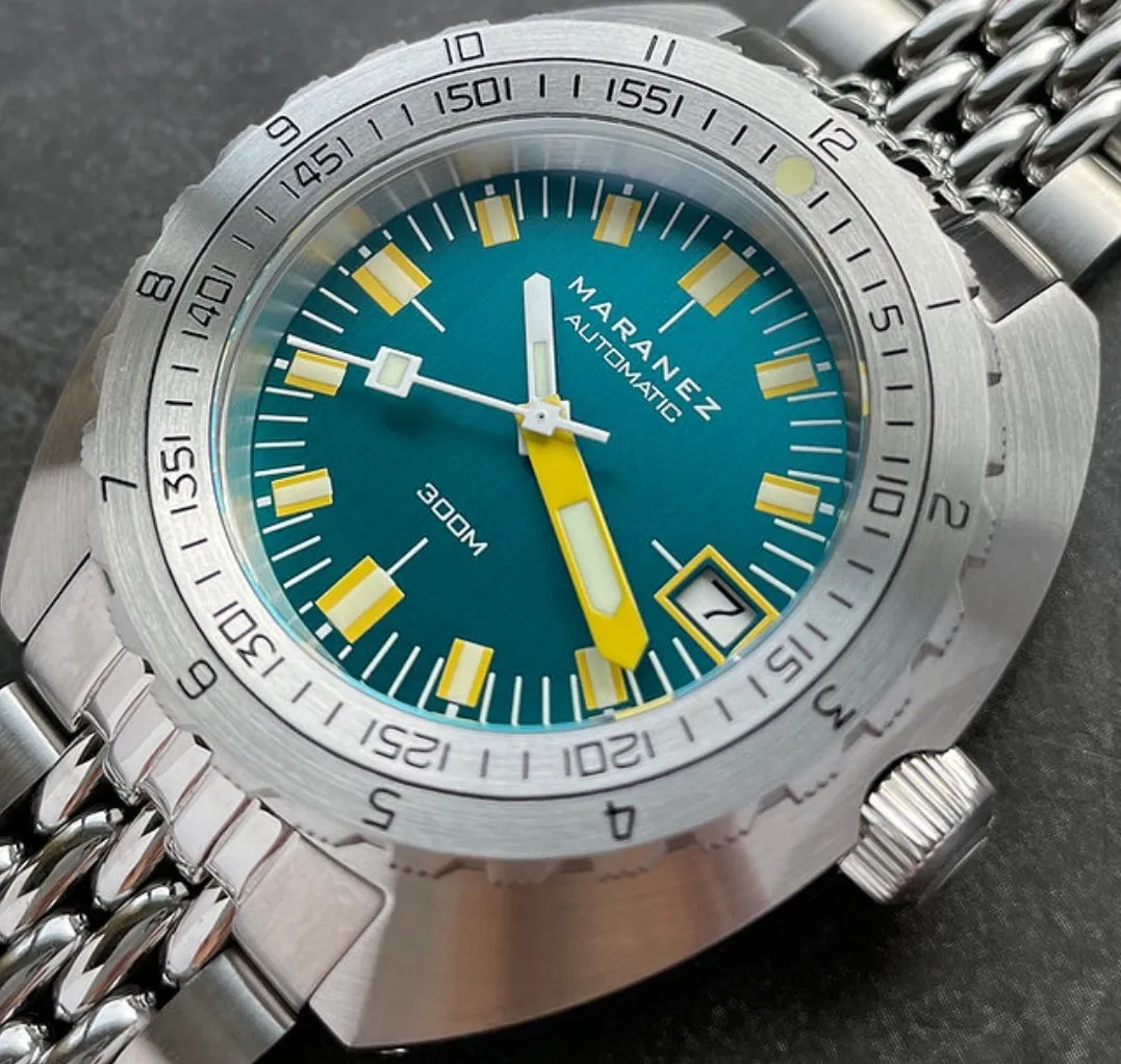 Maranez Samui Steel Automatic Watch Teal