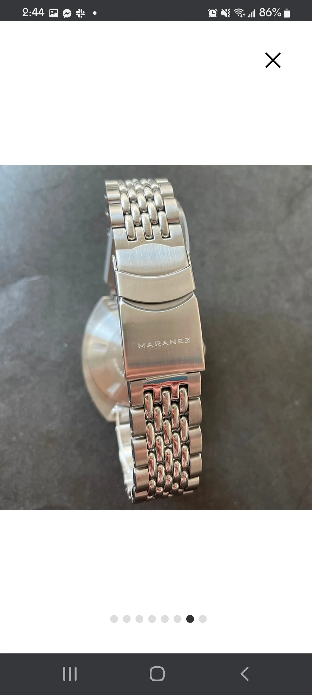 Maranez Samui Steel Automatic Watch Teal