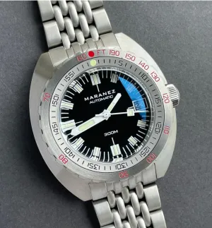 Maranez Samui Vintage Titanium Black White Hands