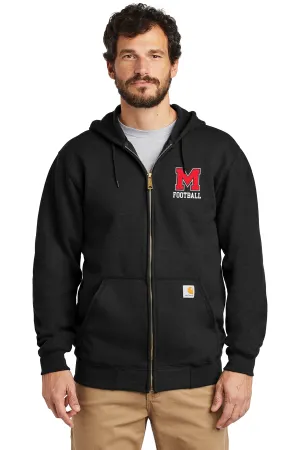 Marblehead Football Carhartt Midweight FullZip Sweatshirt