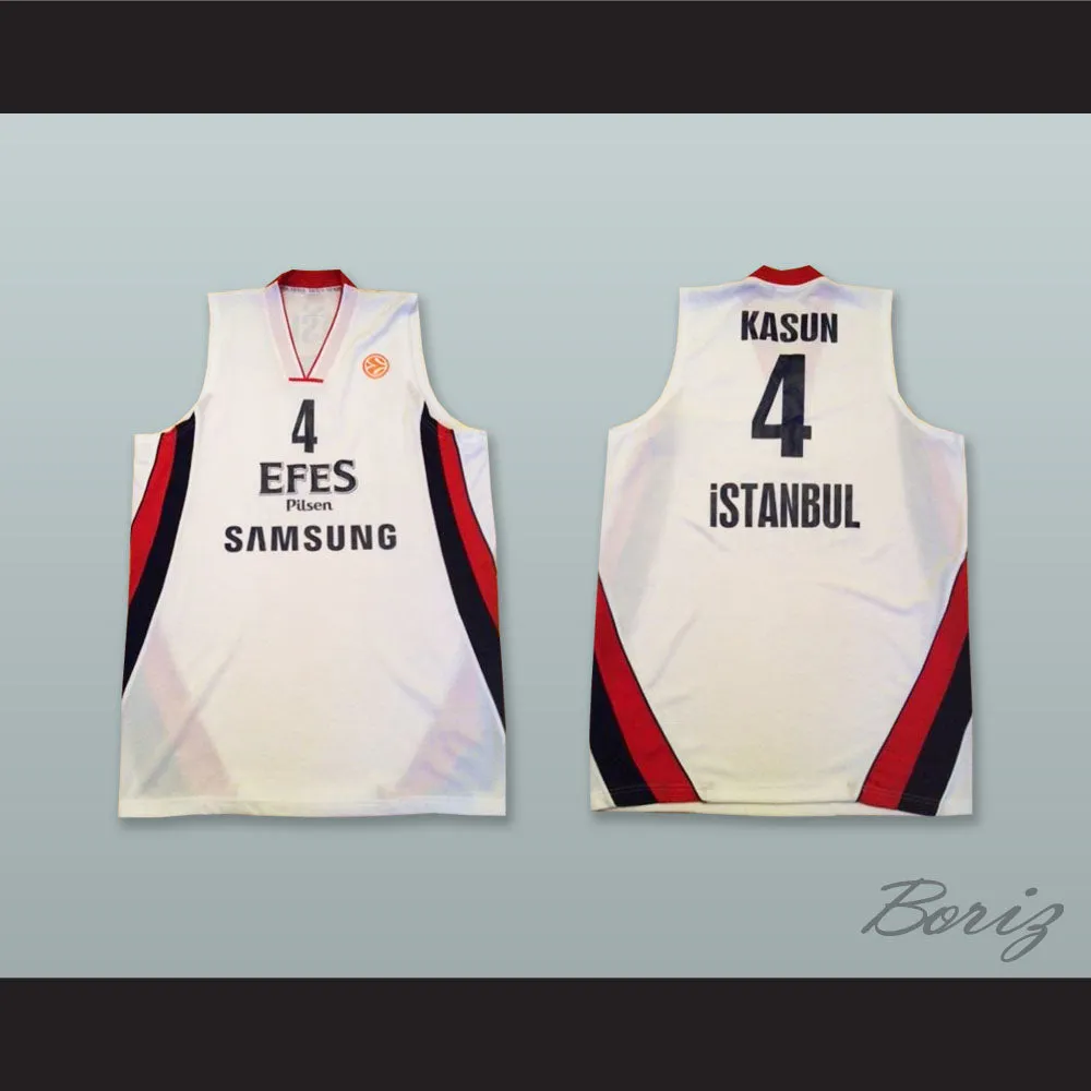 Mario Kasun 4 Anadolu Efes SK Istanbul Turkey Basketball Jersey
