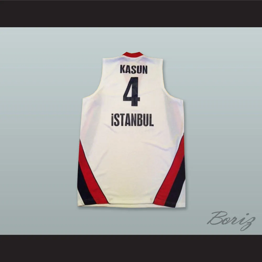 Mario Kasun 4 Anadolu Efes SK Istanbul Turkey Basketball Jersey