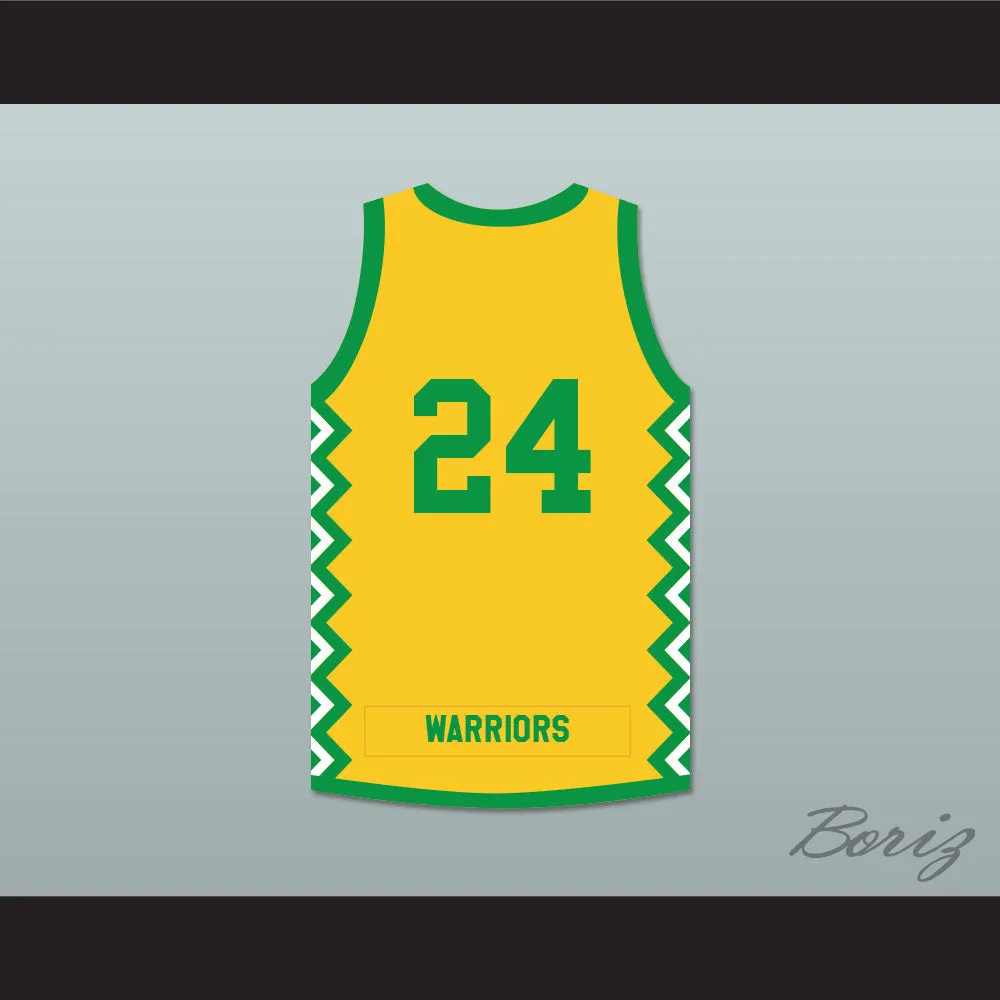 Mark Aguirre 24 George Westinghouse College Prep Warriors Basketball Jersey 1