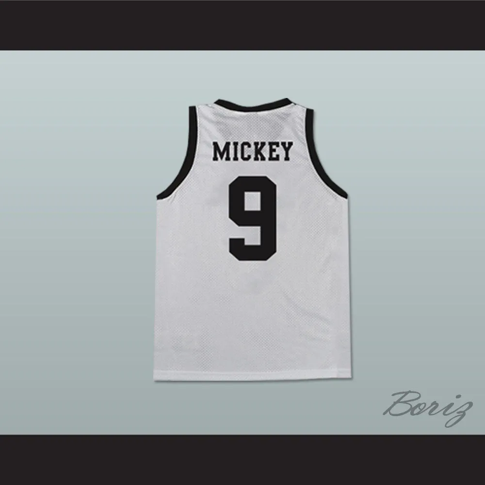 Mark Wahlberg Mickey 9 St Vitus Cardinals Light Gray Basketball Jersey from The Basketball Diaries