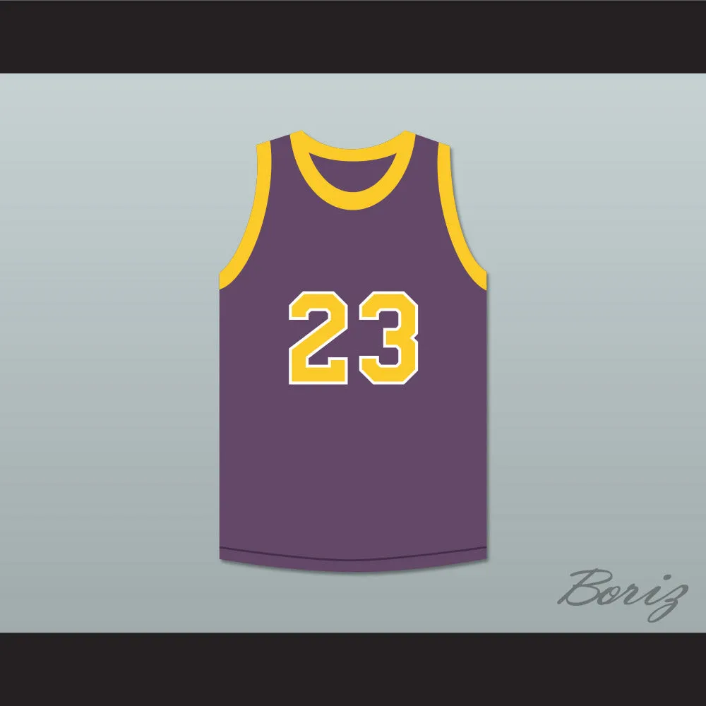 Martin Payne 23 Purple Basketball Jersey Martin
