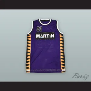 Martin Payne 23 Purple Basketball Jersey