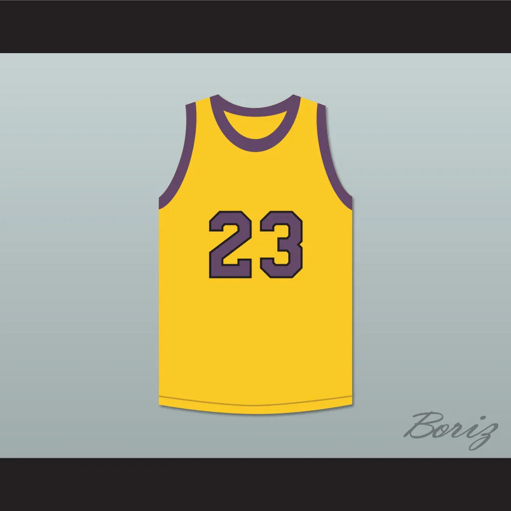 Martin Payne 23 Yellow Basketball Jersey Martin
