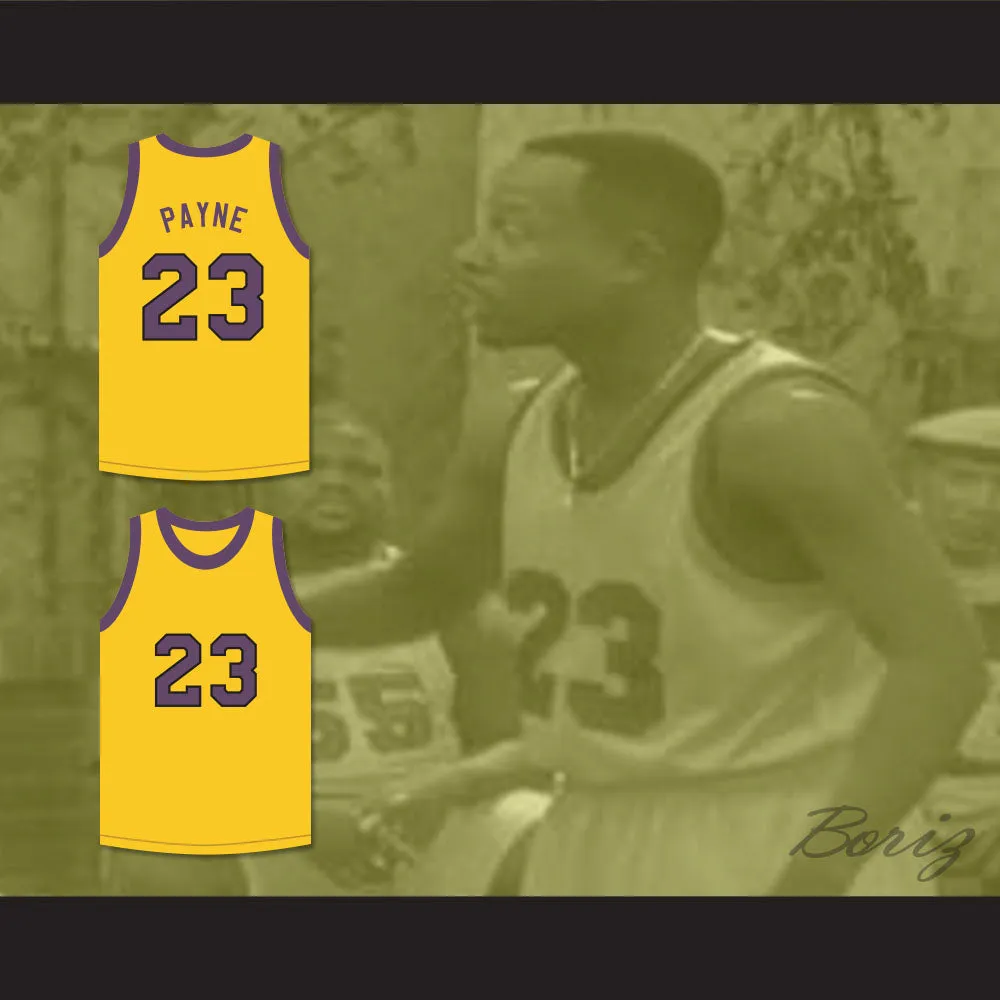 Martin Payne 23 Yellow Basketball Jersey Martin