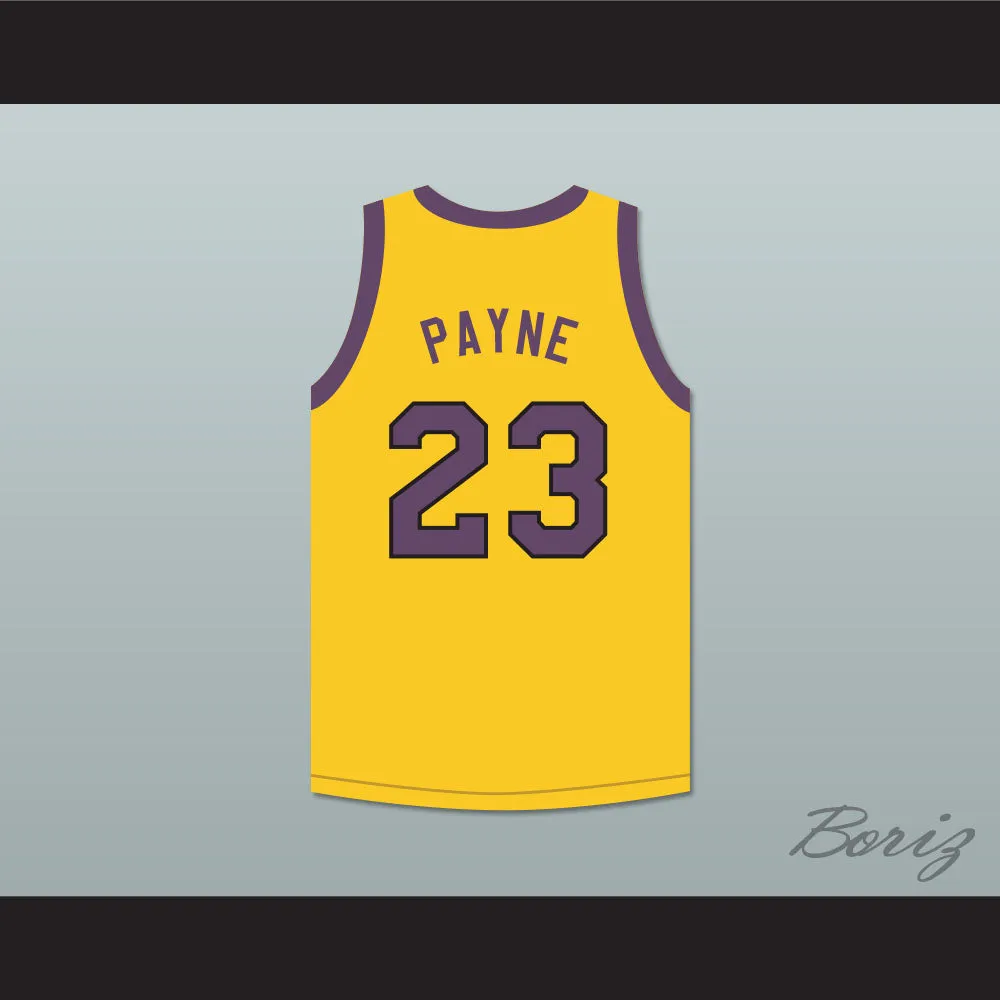 Martin Payne 23 Yellow Basketball Jersey Martin