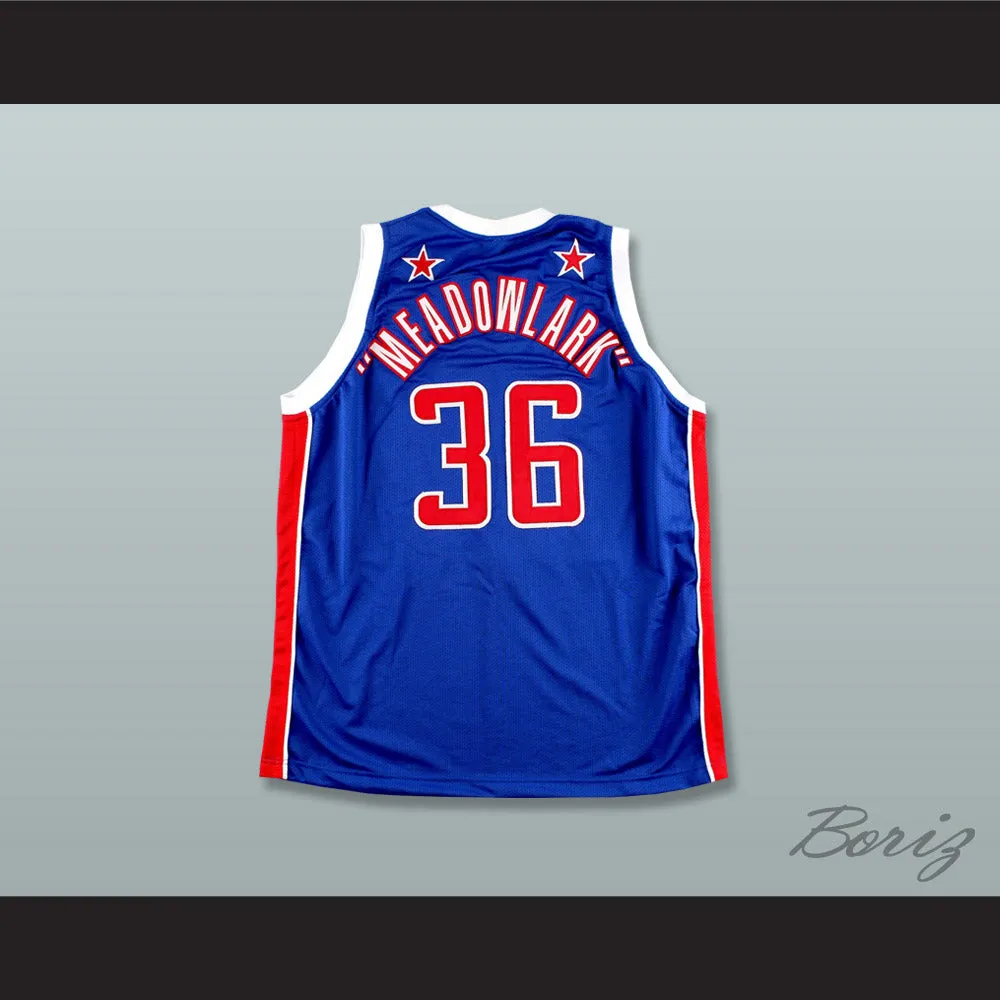 Meadowlark Lemon 36 Harlem Globetrotters Basketball Jersey