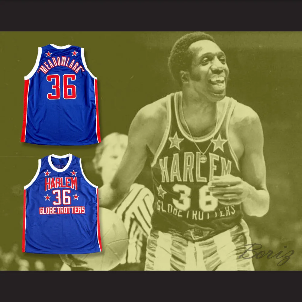 Meadowlark Lemon 36 Harlem Globetrotters Basketball Jersey