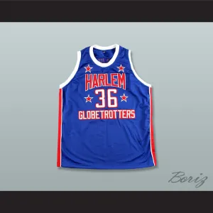 Meadowlark Lemon 36 Harlem Globetrotters Basketball Jersey